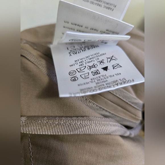 Gucci Trench Coat Brown Pre-owned - Picture 16 of 17